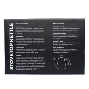 Death Wish Stovetop Gooseneck Kettle